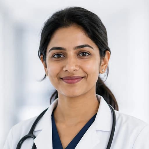 Doctor reviewing MSRA score planning